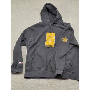 Pro Player Wichita State Shockers WSU Hoodie Sweatshirt Mens XL Black WuShock P2